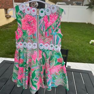 Lilly Pulitzer Idala Dress for girls. Size 2